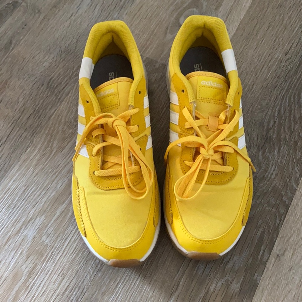 Adidas Women's Bright Yellow Sneakers